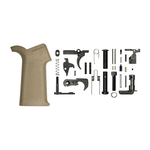 Aero Precision M4E1 Lower Parts Kit with MOE SL Grip FDE