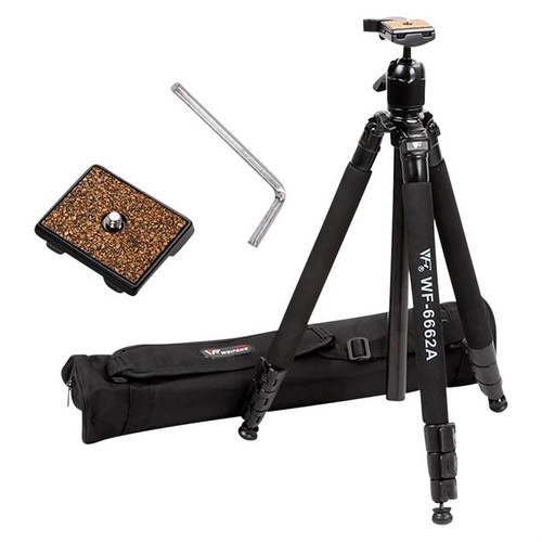 Longshot Large Tripod Aluminum Black