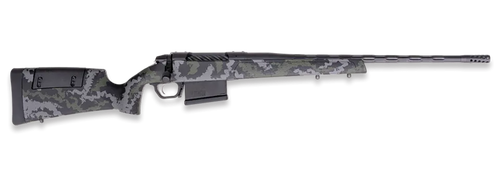 Weatherby 307 Range XP 2.0 Bolt Action Rifle 223 Remington 20" Fluted Graphite Black Threaded Barrel Graphite Black Frame Green/Gray Adjustable Comb Stock