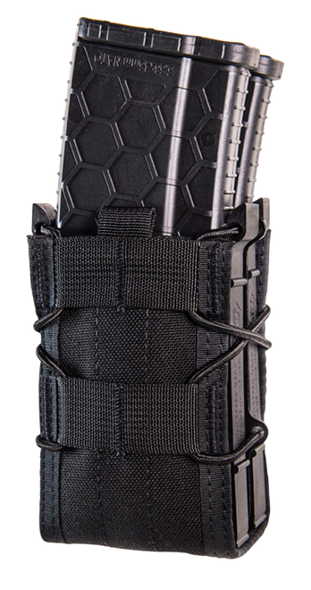 High Speed Gear 162R00BK TACO X2R Mag Pouch Double Black Polymer