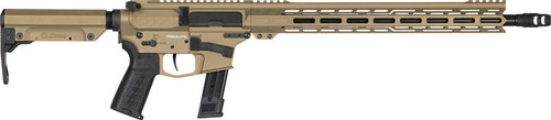 CMMG Resolute MKG Bolt Action Rifle 45 ACP 16.1" Coyote Tan