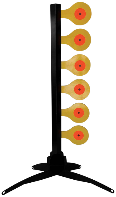 Birchwood Casey Dueling Tree Handgun Target 3/8" AR500 Steel Yellow