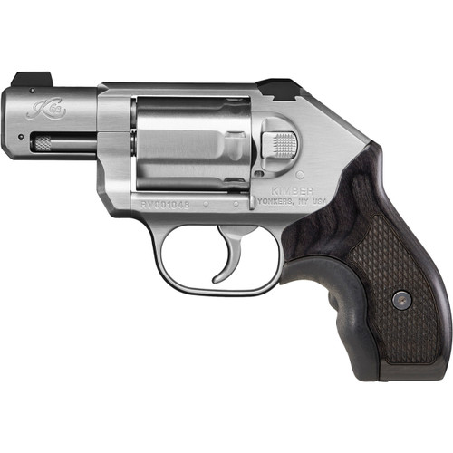 Kimber K6s 357 Magnum Revolver 2" Stainless Barrel 6 Round Black Grip with Laser Sight