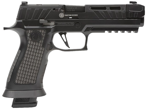 Sig Sauer P320 Spectre Comp Blackout 9mm Luger Pistol 4.6" Barrel 10+1 Rounds Black