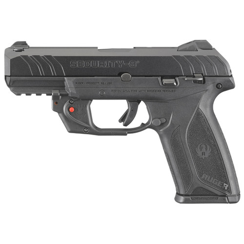 Ruger Security-9 9mm Luger Pistol 4" Barrel 15+1 Round Black Viridian Laser