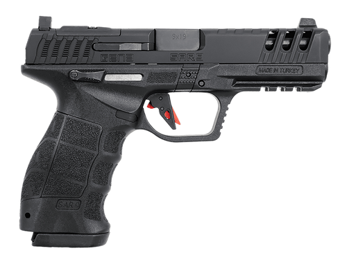 SAR USA SAR9 G3 9mm Luger Pistol 4.4" Barrel 17+1 Round Black