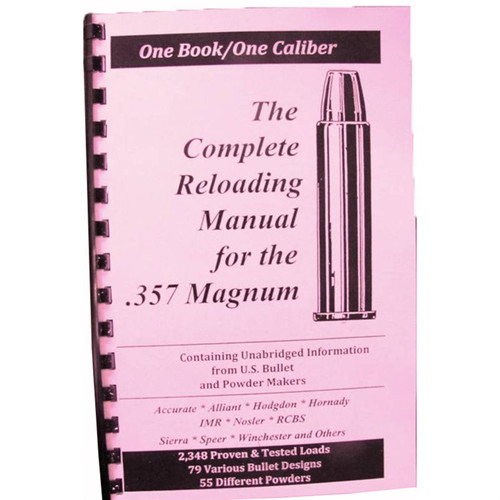Loadbooks USA .357 Magnum Reloading Manual