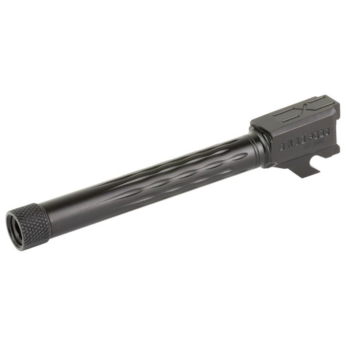 Faxon Match Barrel Sig P320 Full Size 9mm 1:10 Twist 1/2x28 Thread Stainless Steel Black Nitride