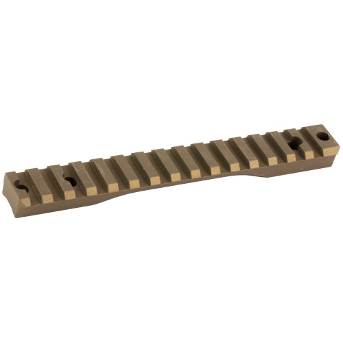 Christensen Arms 1-Piece Scope Base Remington 700 Action Long 0 MOA Burnt Bronze - Image 1