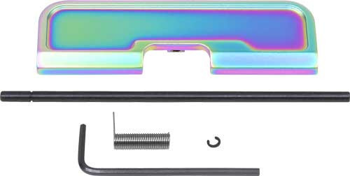Guntec USA AR-15 Ejection Port Dust Cover Gen 3 Rainbow PVD