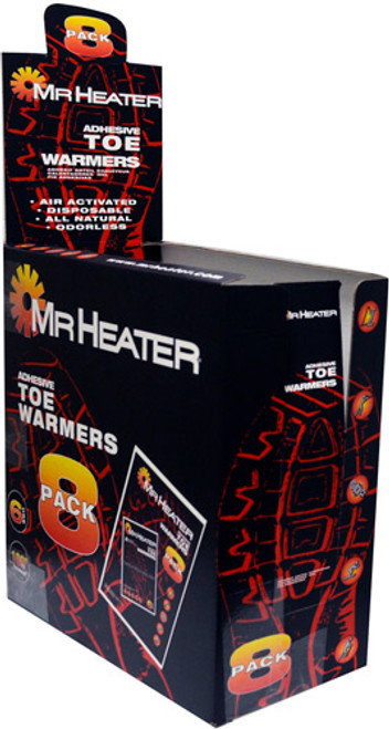PER PACKMR.HEATER TOE WARMERS 8 PAIRS