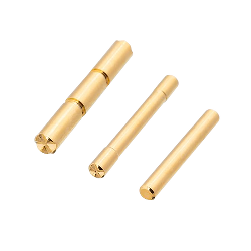 Tyrant CNC TDGLPINDI4 Gold Enhanced Takedown Pins Glock Gen 3-5, 43/43x/48 Stainless Steel Tyrant CNC TDGLPINDI4 Gold Enhanced Takedown Pins Glock Gen 3-5, 43/43x/48 Stainless Steel