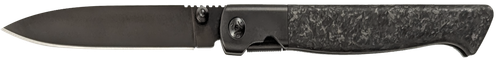 Cold Steel Specter Pocket Knife 3.75" Drop Point 20CV Black Blade Carbon Fiber Handle