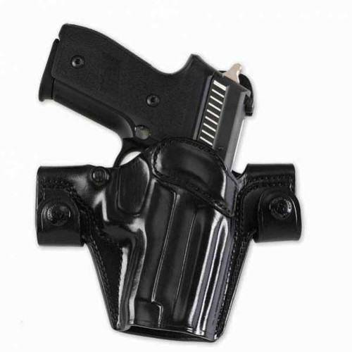 Galco Side Snap Scabbard OWB Holster Right Hand 1911 4 1/4" Black