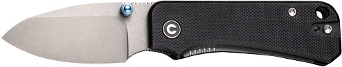 BLACK G10/GRAY STONEWASHCIVIVI KNIFE BABY BANTER 2.34"