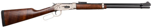 Gforce Arms GF-LVR-NKLS Saddlehorn Lever Action 410 Gauge Shotgun 20" Nickel Barrel Walnut Stock Gforce Arms GF-LVR-NKLS Saddlehorn Lever Action 410 Gauge Shotgun 20" Nickel Barrel Walnut Stock