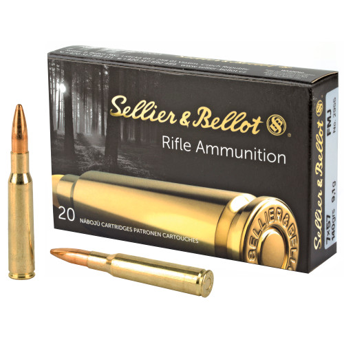 Sellier & Bellot 7x57 Ammo 140 Grain FMJ Box of 20 - Image 1