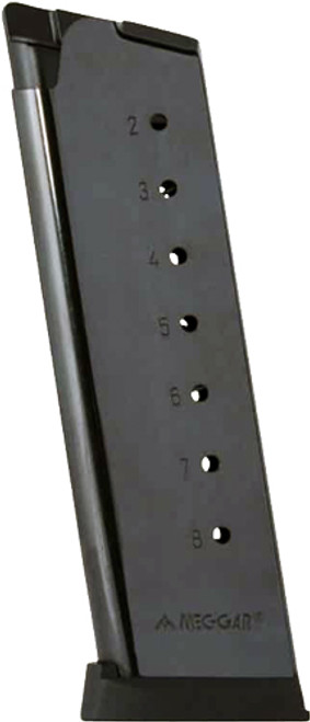 45ACP 8RD BLACK FITS GOVTIVER JOHNSON MAGAZINE 1911 45ACP 8RD BLACK FITS GOVTIVER JOHNSON MAGAZINE 1911