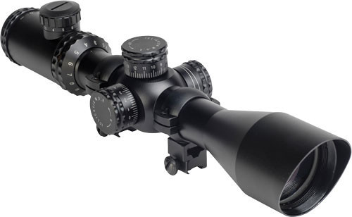 Hatsan Optima 2.5-10x50E Rifle Scope with Rings and Caps