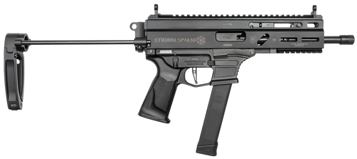 Grand Power Stribog SP9A3G 9mm Luger Pistol 8" Barrel Black PDW Tailhook Brace