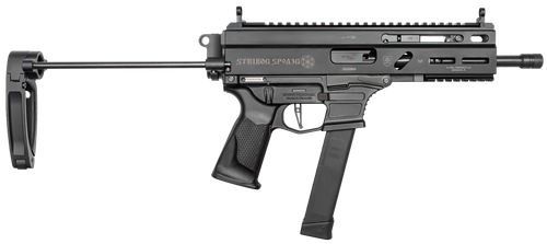 Grand Power Stribog SP9A3G 9mm Luger Pistol 8" Barrel Black PDW Tailhook Brace