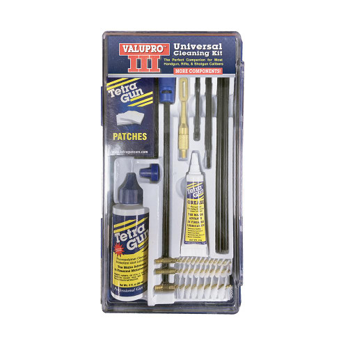 Tetra Gun ValuPro III Universal Gun Cleaning Kit in Hard Plastic Container