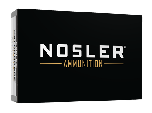 Nosler Match Grade 260 Remington Ammo 130 Grain Nosler RDF Jacketed Hollow Point Box of 20