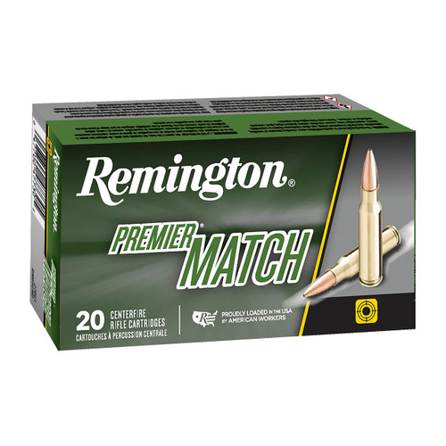 Remington Premier Match 6.5 PRC Ammo 145 Grain Barnes Match Burner Jacketed Hollow Point Box of 20