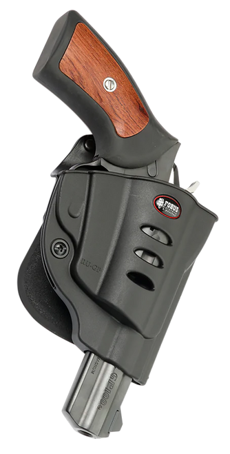 Fobus Evolution Roto-Paddle OWB Holster Right Hand Ruger GP100 Polymer Black