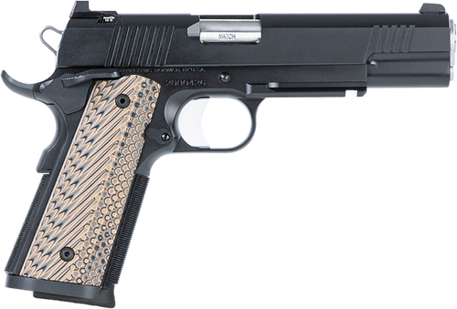 Dan Wesson Specialist .45 ACP Pistol 5" Barrel 8+1 Round Stainless Steel Slide Black/Brown Grip Black Frame