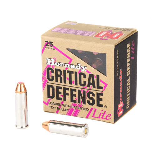 Hornady Ammo 38 Special .357" 90gr FTX 25/Box - Image 1