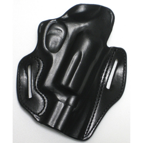 DeSantis Gunhide Speed Scabbard OWB Holster Right Hand Taurus Public Defender 2.5" Cylinder 2" Leather Black