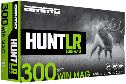 Ammo Inc Hunt LR .300 Win Mag Ammo 180 Grain PT Box of 20