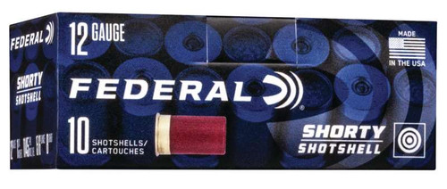 Federal Shorty Shotshells 12 Gauge Ammo 1.75" 8 Shot Box of 10