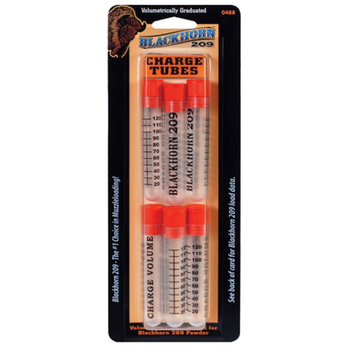 Accurate Blackhorn 209 Muzzleloading Powder Tubes - 6 Pack