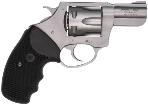 Charter Arms Undercover 38 Special Revolver 2.20" Stainless Barrel 6 Round Black Grip