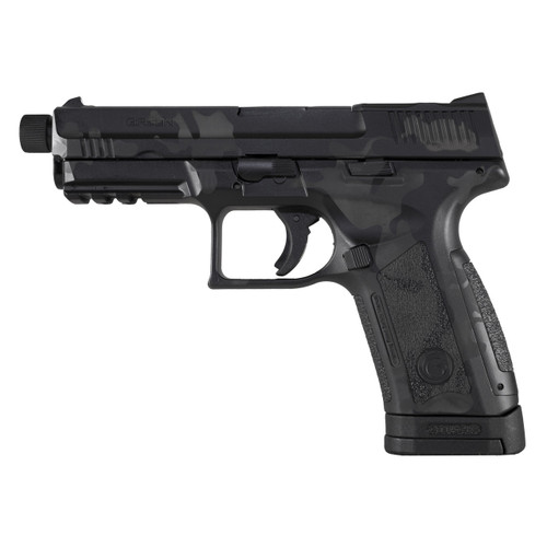 Girsan MC9 9mm Luger Pistol 4.6" Barrel 17+1 Round Black Camo