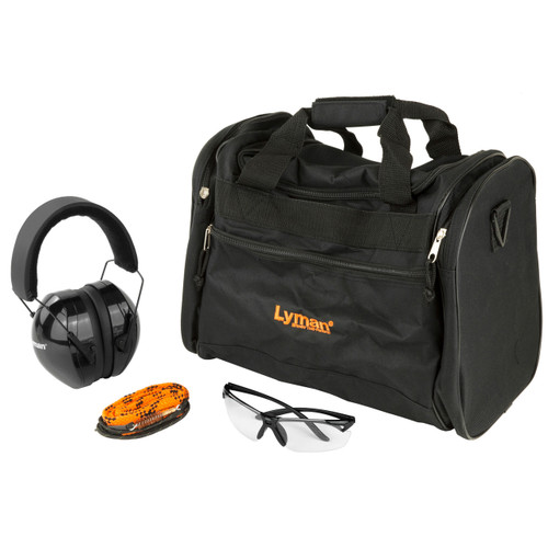 Lyman Essential Handgun Starter Kit Range Bag Black