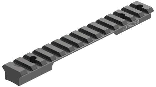 Leupold 1-Piece Backcountry 20 MOA Elevated Cross-Slot Scope Base Weatherby Vanguard Short Action Matte Black