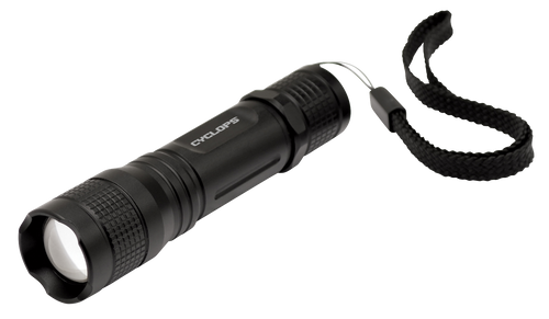 Cyclops TF-150 Flashlight AA Battery Black