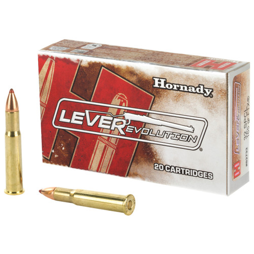 Hornady Ammo 32 Winchester Special 165gr FTX 20/Box