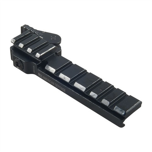 American Defense QD EOTech HWS Mount Lower 1/3 Co-Witness Standard Lever Picatinny Matte Black