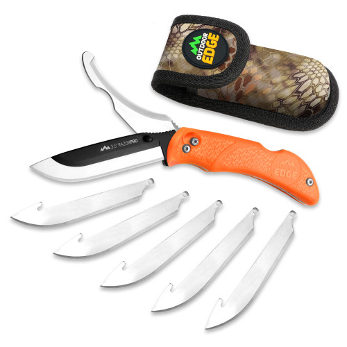 Outdoor Edge Razor-Pro Pocket Knife 3.5"  Orange