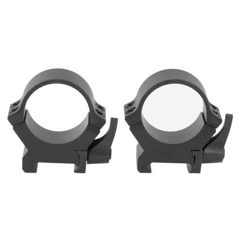 Leupold QRW2 Quick Release Weaver 30mm Scope Rings Matte Black Medium - Image 1 Leupold QRW2 Quick Release Weaver 30mm Scope Rings Matte Black Medium - Image 1