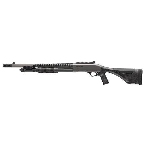 Winchester SXP Ultimate Defender Semi Automatic 12 Gauge Shotgun 18" Camo/FDE Barrel Camo Pistol Grip - Image 1