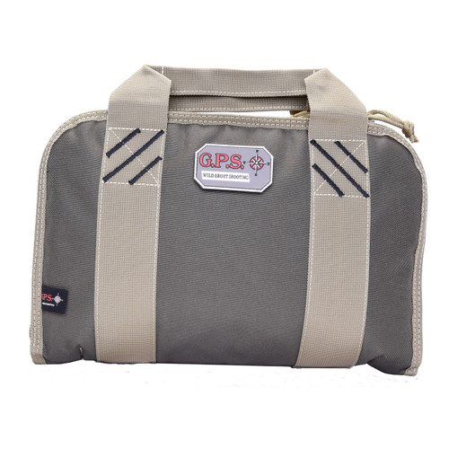 G Outdoors Quad Pistol Range Bag Rifle Green Khaki