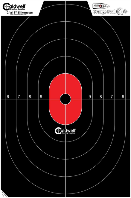 Caldwell Center Mass Target Orange/Black 8-Pack