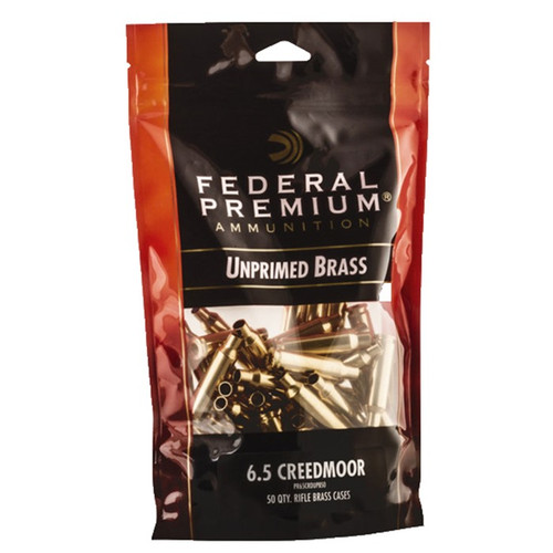 Federal 6.5 Creedmoor Brass Bag of 50 Federal 6.5 Creedmoor Brass Bag of 50