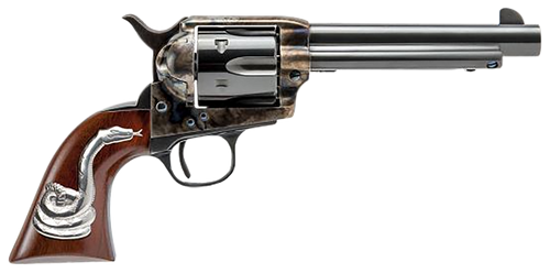 Cimarron Man With No Name 45LC Revolver 5.5" Blue Barrel 6 Round Walnut Grip