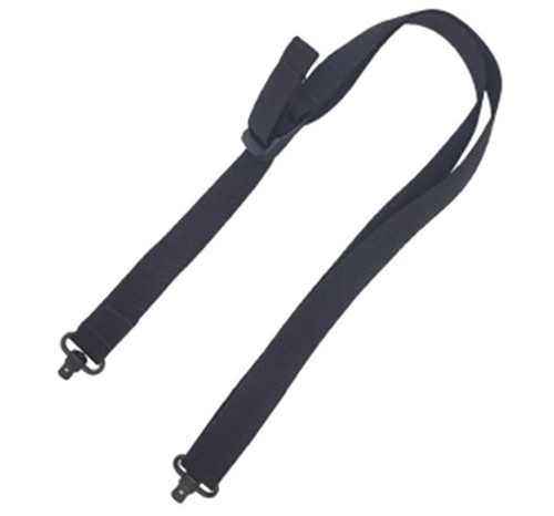 TacShield Sport Ridge 2-Point Rifle Sling 1-Inch Wide QD Swivels Black